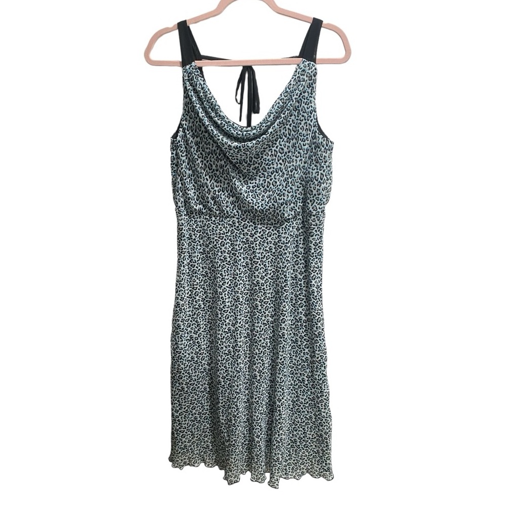 Vintage Jonathan Martin‎ Animal Print Dress, sz 14